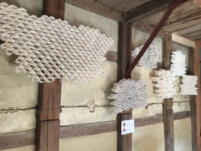トイレットペーパー芯アート・リサイクルアート山田ゆか